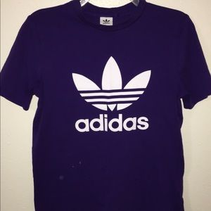 Purple Adidas Tee